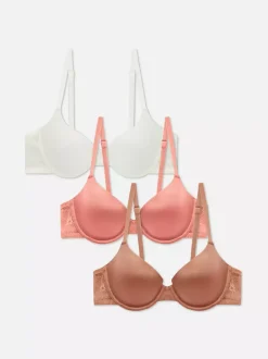Primark Biustonosze<Usztywniane biustonosze z fiszbinami, 3 szt.