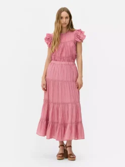 Primark Spódnice<Warstwowa spódnica maxi