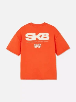Dzieci Primark Topy I T-Shirty<Wyszywany T-shirt SK8