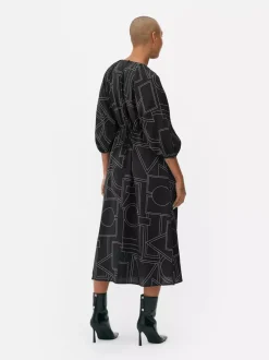 Primark Sukienki<Wzorzysta sukienka midi