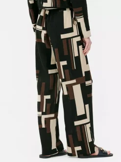 Primark Spodnie I Legginsy<Wzorzyste spodnie ze ściąganym sznurkiem