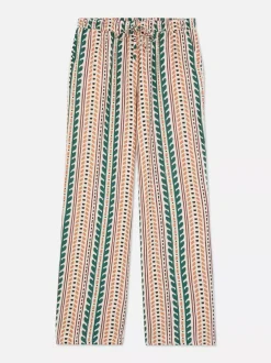 Primark Spodnie I Legginsy<Wzorzyste spodnie ze ściąganym sznurkiem