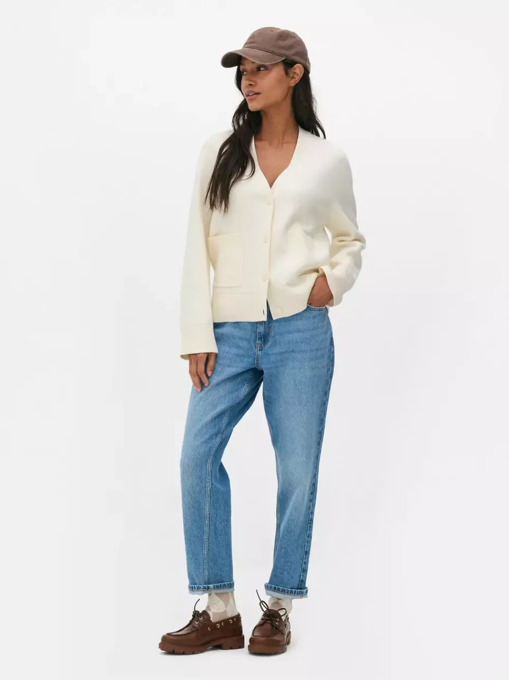 Primark Swetry I Kardigany<Zapinany na guziki sweter rozpinany z dekoltem w serek