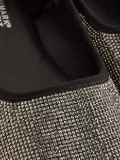 Primark Płaskie Buty<Zdobione szerokie baleriny z kwadratowym noskiem