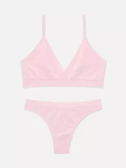 Damskie Primark Komplety Bielizny Damskiej<Zestaw niezbędnej bielizny z trójkątnym biustonoszem
