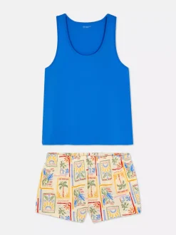 Primark Zestawy Piżamowe<Zestaw piżamowy z bezrękawnikiem i szortami