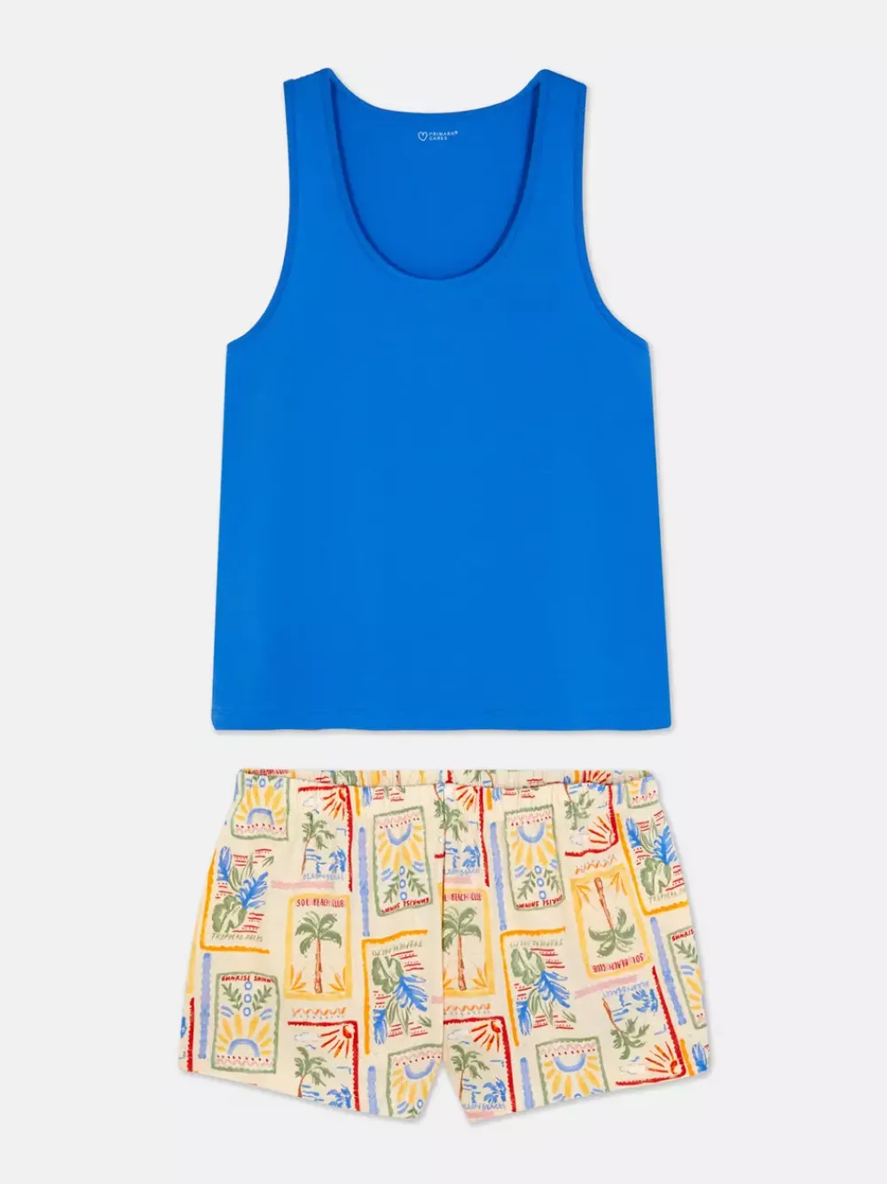 Primark Zestawy Piżamowe<Zestaw piżamowy z bezrękawnikiem i szortami