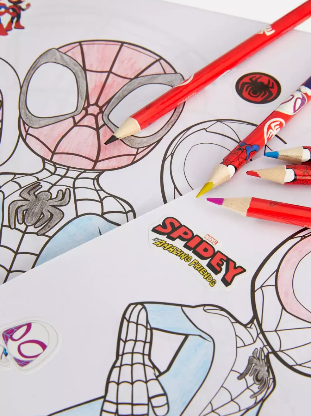 Dzieci Primark Artykuły Plastyczne<Zestaw przyborów z motywem Spider-Mana Marvela