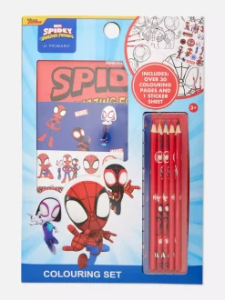 Dzieci Primark Artykuły Plastyczne<Zestaw przyborów z motywem Spider-Mana Marvela