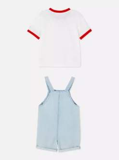 Primark Komplety I Gotowe Stroje<Zestaw z ogrodniczkami i motywem Myszki Miki Disneya